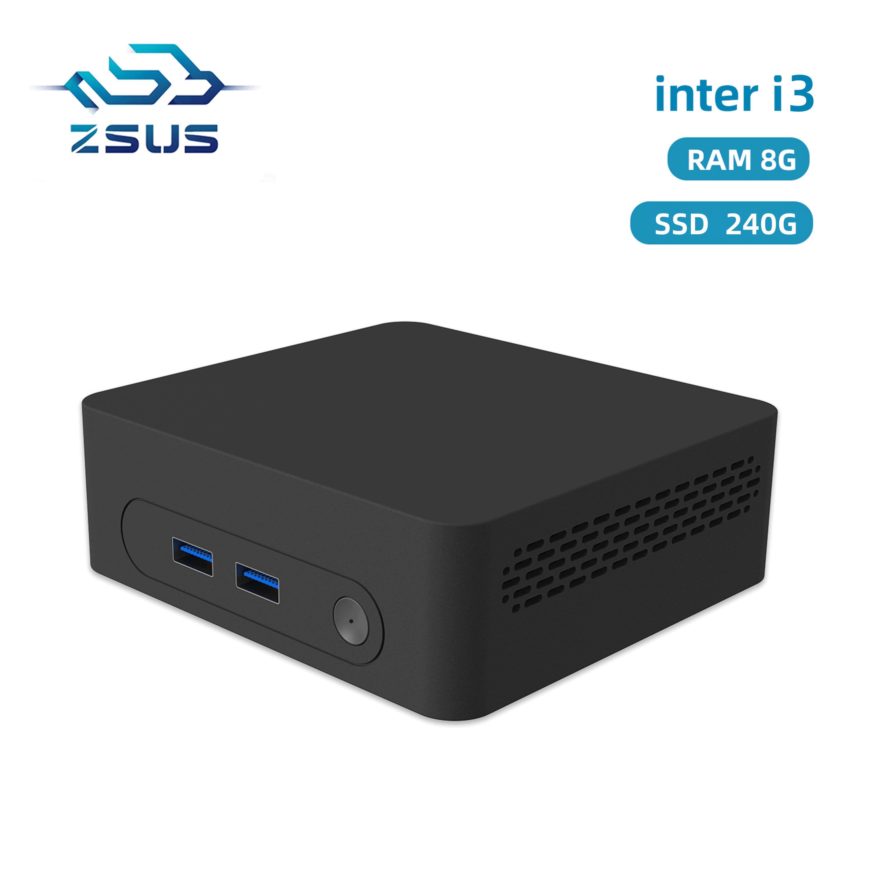 Pc Gaming I7 - كمبيوتر مكتبي صغير ZSUS i3 i5