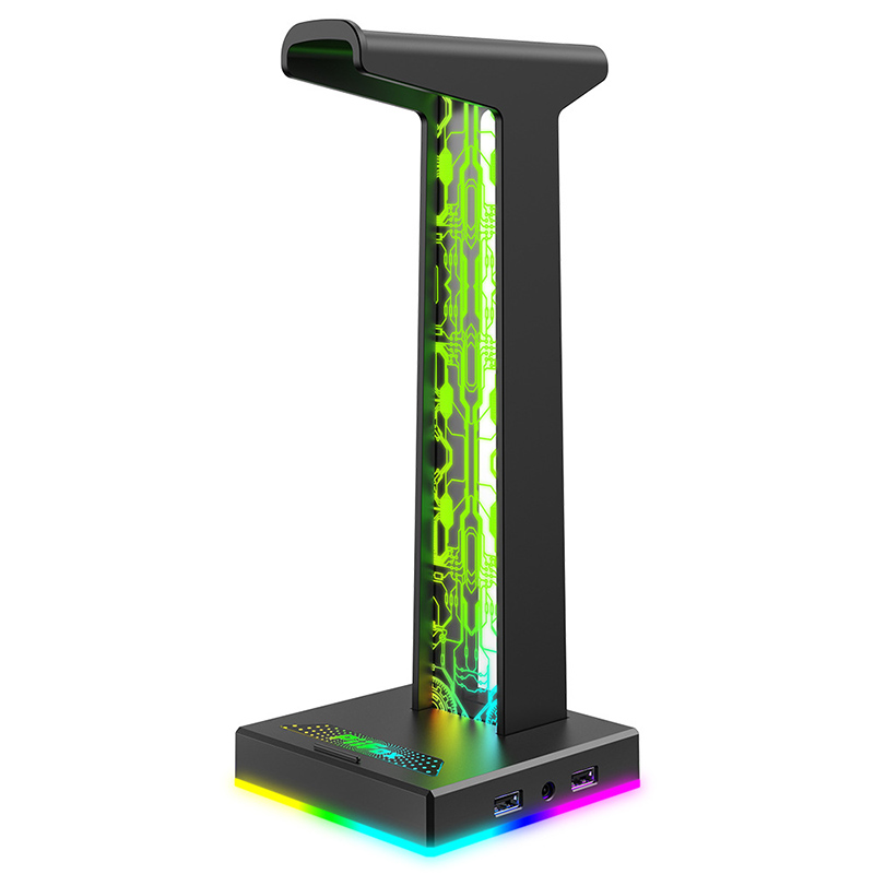 Pc Gaming Rgb - RGB سماعة الألعاب حامل المزدوج منفذ