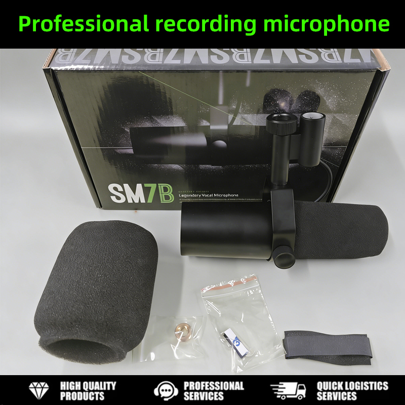 Gaming Microphone - ميكروفون ديناميكي للصوت SM7B - ميكروفون