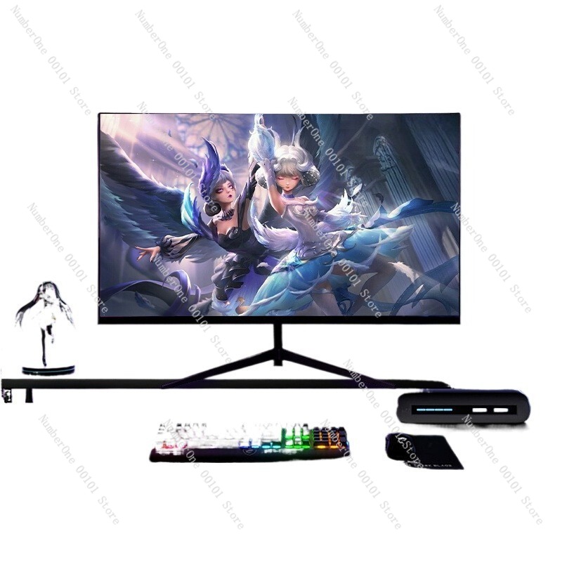 High Refresh Monitor - شاشة منحنية بدون حدود 24 بوصة