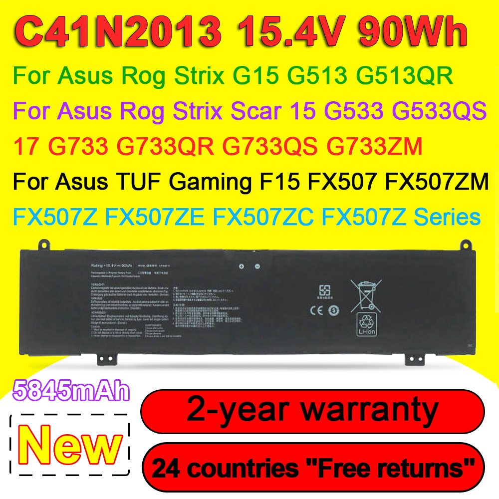 Pc Gaming Asus Rog - C41N2013 بطارية الكمبيوتر المحمول ل ASUS