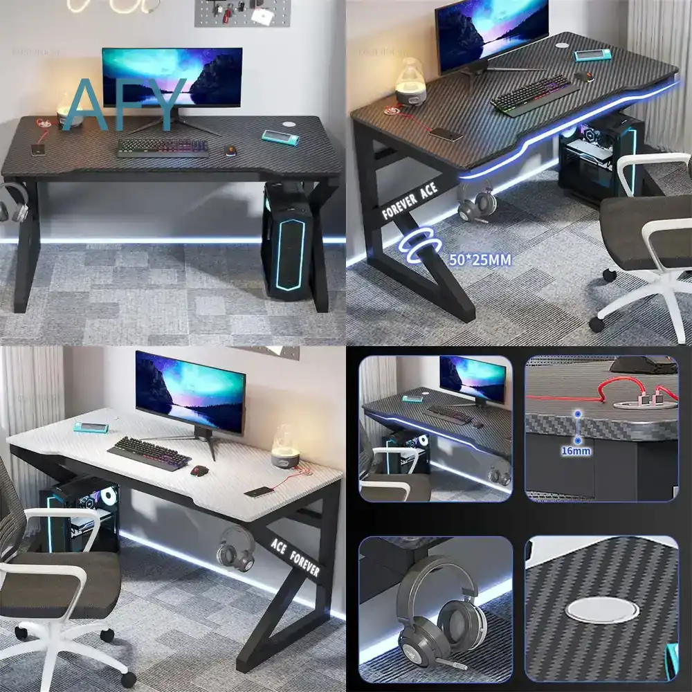 Pc Gaming Cafe - طاولة كمبيوتر بسيطة لمقهى الإنترنت، مكتب
