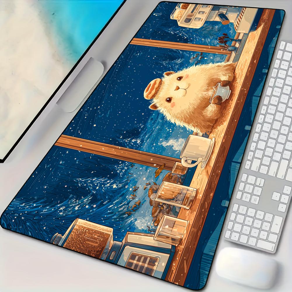 Pc Gaming Cafe - بساط ماوس كبير جدًا XXL بتصميم