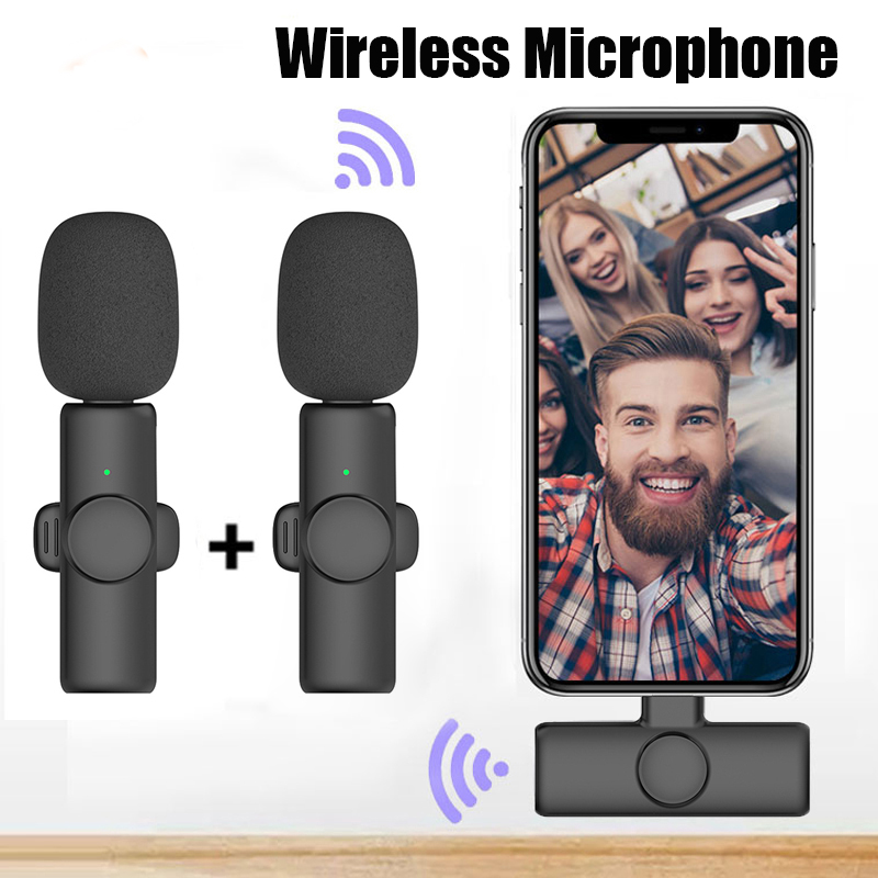 Gaming Microphone - ميكروفون Xiaomi المحمول اللاسلكي Lavalier لتسجيل