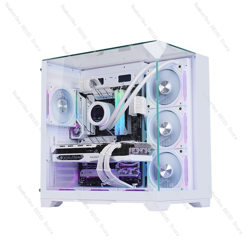 علبة كمبيوتر للألعاب ATX مع زج - مراجعة Pc Gaming Rgb وسعره