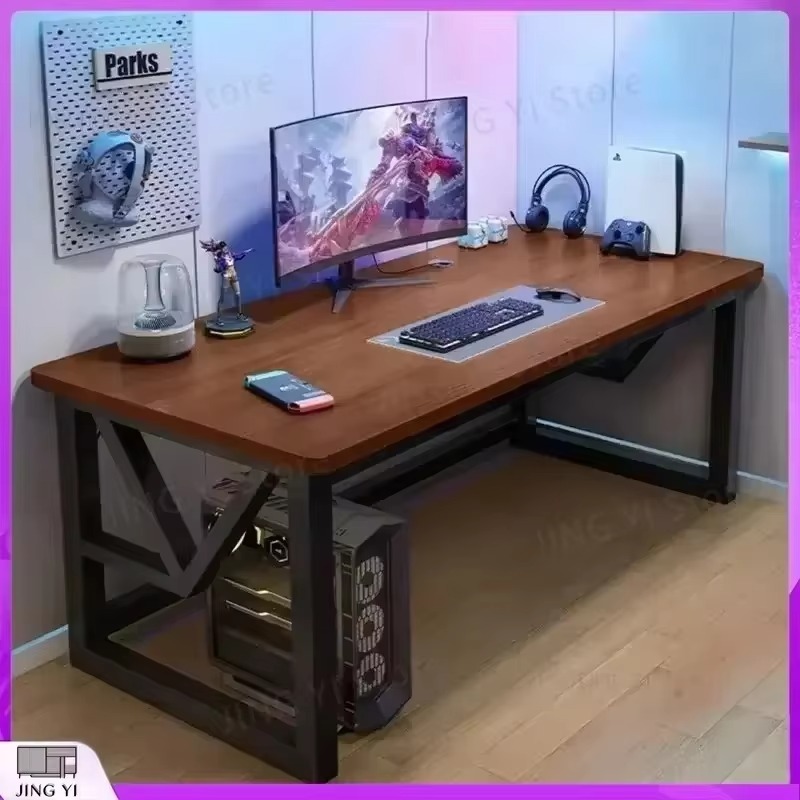 مكتب كمبيوتر مزدوج بتصميم نورد - مراجعة Pc Gaming Cafe وسعره