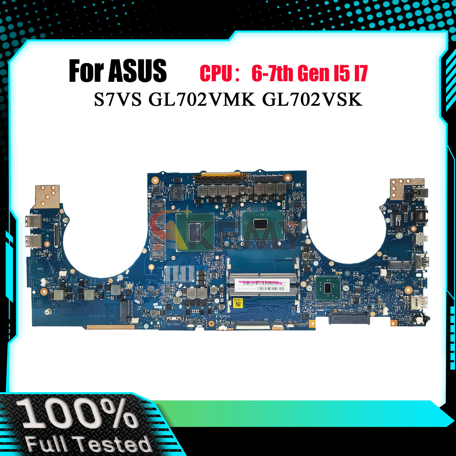 لوحة أم للكمبيوتر المحمول GL70 - مراجعة Pc Gaming Asus Rog وسعره