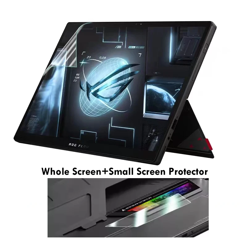 شاشة كاملة مضادة للوهج + واقي  - مراجعة Pc Gaming Asus Rog وسعره
