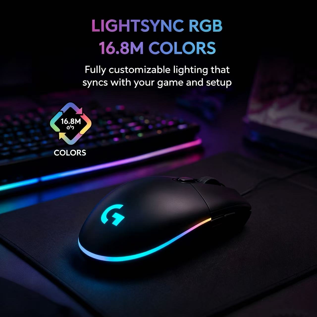 ماوس ألعاب لوجيتك G102 سلكي مت - مراجعة Pc Gaming Cs2 وسعره