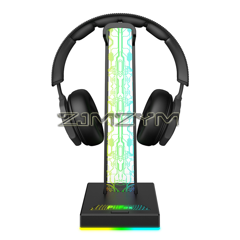 RGB سماعة الألعاب حامل المزدوج - مراجعة Pc Gaming Rgb وسعره