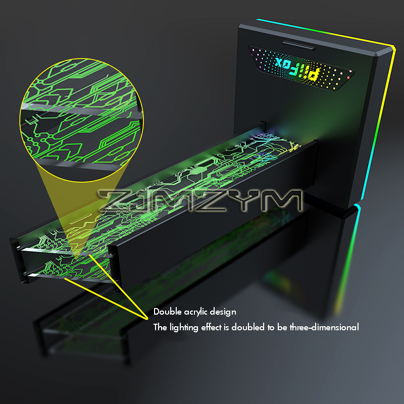 RGB سماعة الألعاب حامل المزدوج - مراجعة Pc Gaming Rgb وسعره