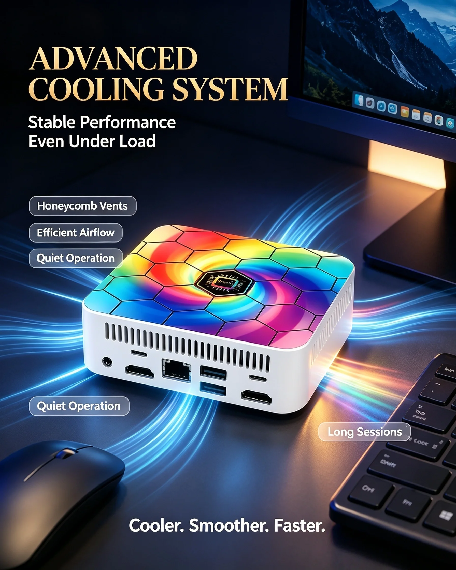 جهاز كمبيوتر صغير إنتل N150 وي - مراجعة Pc Gaming Cafe وسعره