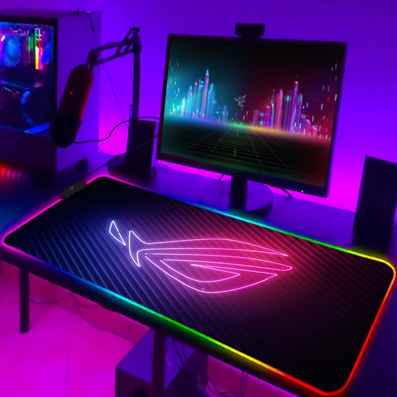 RGB ماوس الوسادة بارد ROG ماوس - مراجعة Rgb Mousepad وسعره