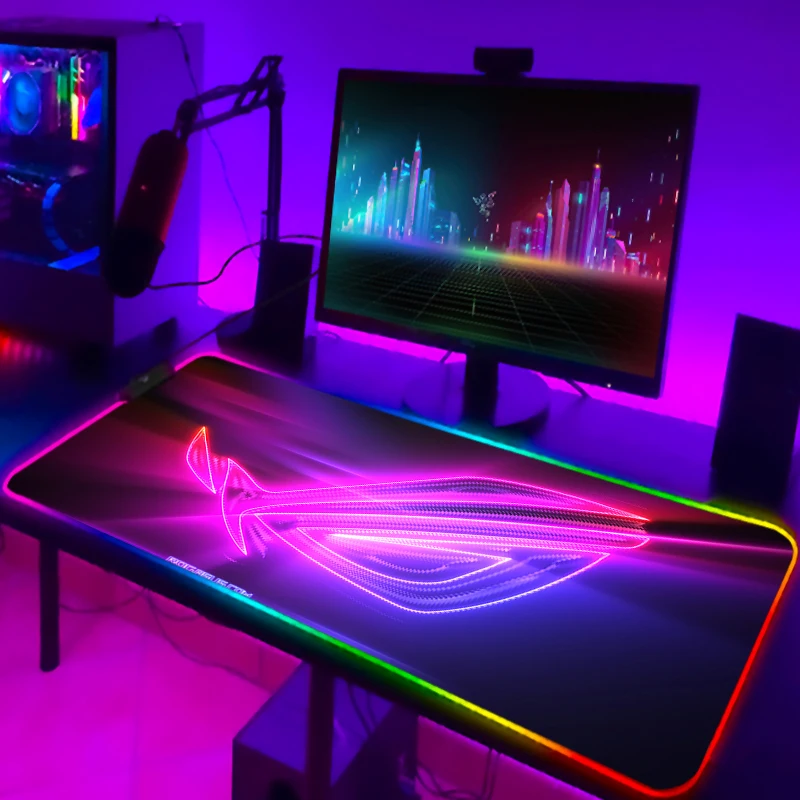 RGB ماوس الوسادة بارد ROG ماوس - مراجعة Rgb Mousepad وسعره