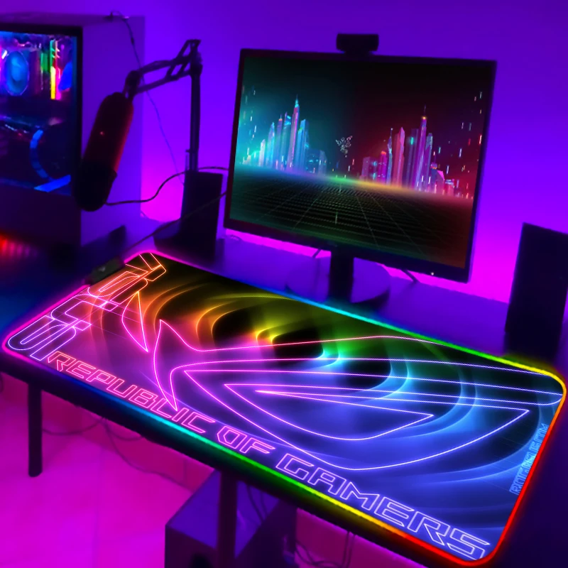 RGB ماوس الوسادة بارد ROG ماوس - مراجعة Rgb Mousepad وسعره