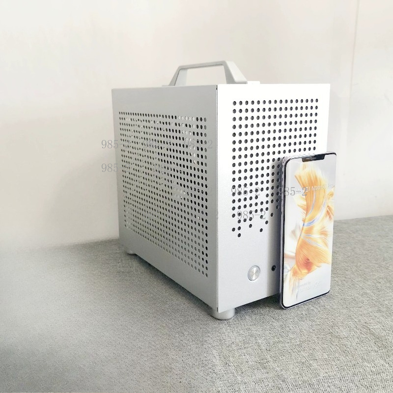 هيكل كمبيوتر صغير الحجم مع مقب - مراجعة Pc Gaming Itx وسعره