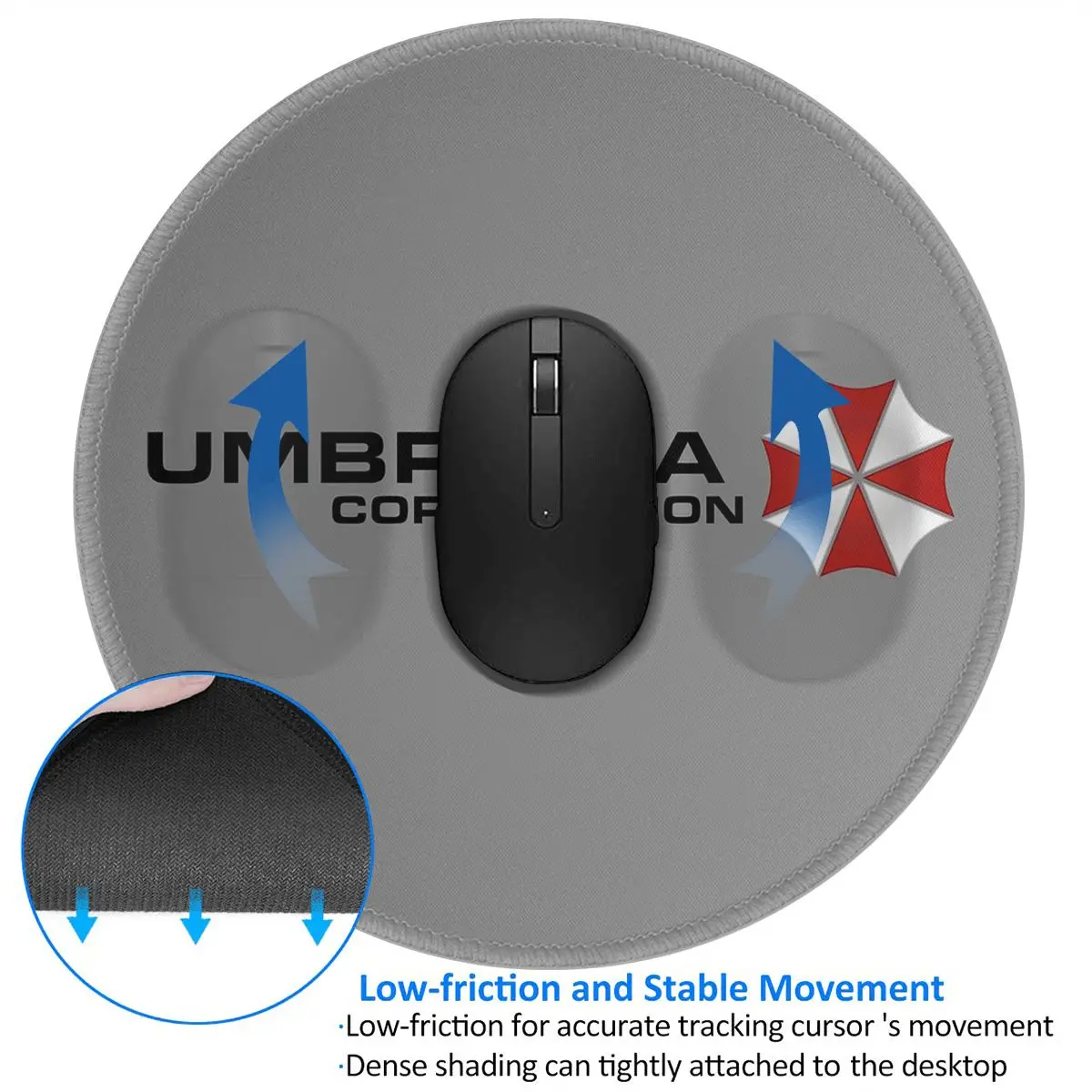وسادة ماوس مستديرة بتصميم مظلا - مراجعة Pc Gaming Umbrella وسعره