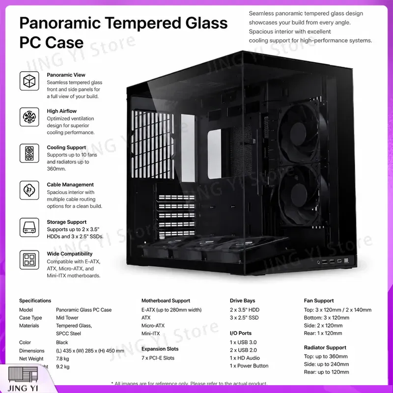 علبة كمبيوتر جديدة O11 Dynamic - مراجعة Pc Gaming Itx وسعره