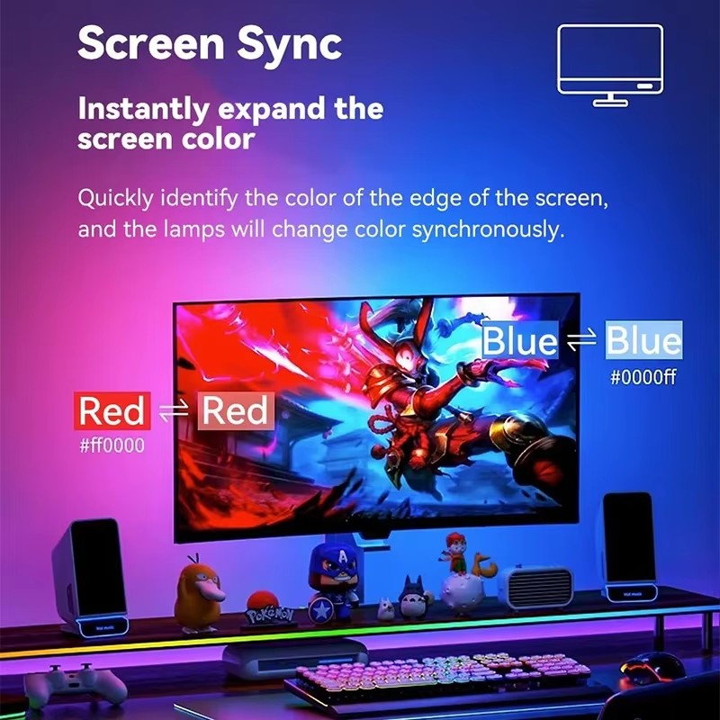 شريط إضاءة RGB للألعاب، إضاءة  - مراجعة Pc Gaming Rgb وسعره
