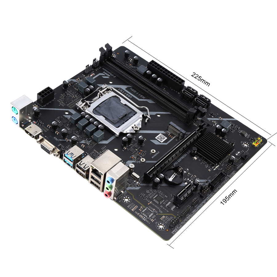 لوحة أم KLLISRE H310 H311-DS4  - مراجعة Pc Gaming I7 وسعره