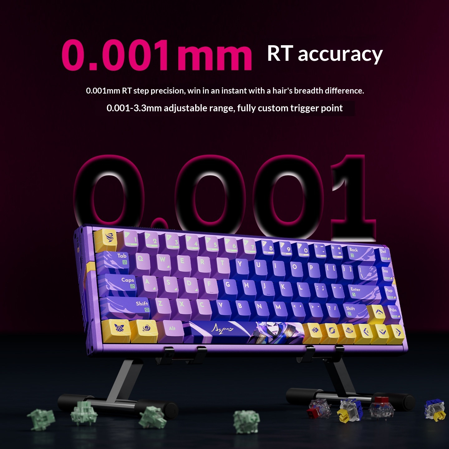 لوحة مفاتيح ميكانيكية ATK RS6  - مراجعة Pc Gaming Cs2 وسعره