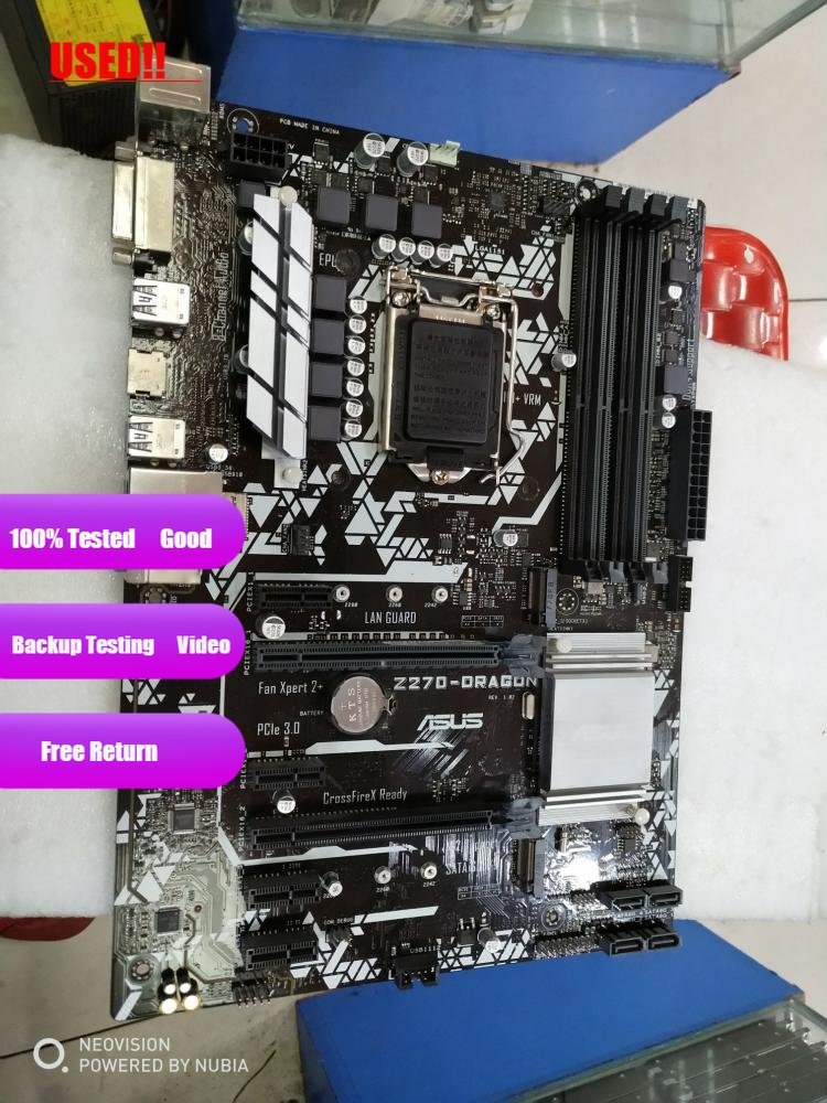 اللوحة الأم لـ Asus PRIME Z270 - مراجعة Pc Gaming I7 وسعره