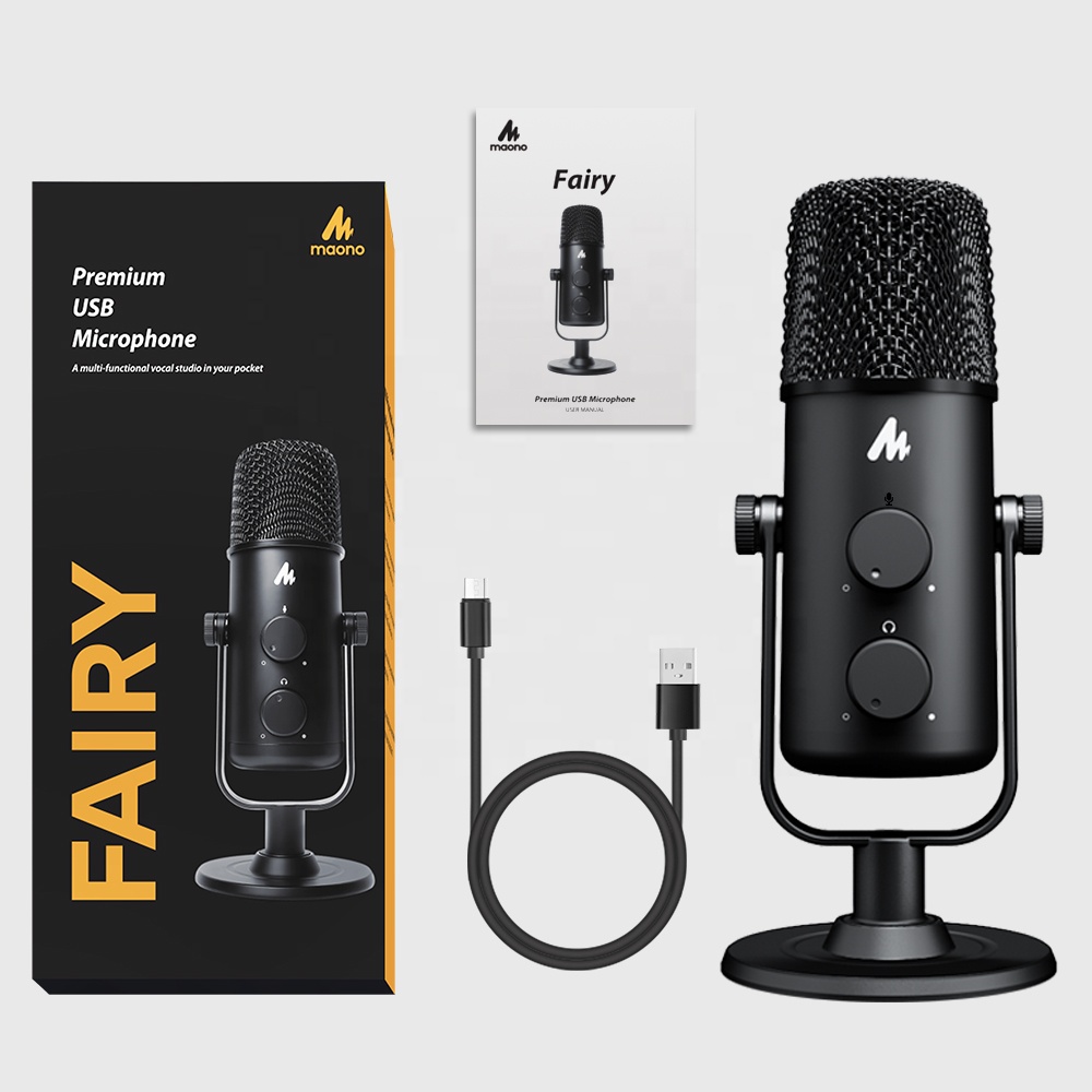 مايكروفون مكثف استوديو MAONO U - مراجعة Gaming Microphone وسعره