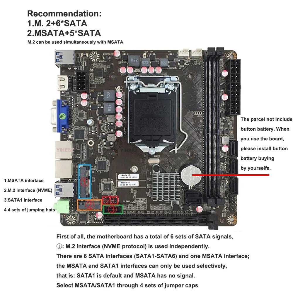 لوحة أم B365 Mini-ITX مع مقبس  - مراجعة Pc Gaming I7 وسعره
