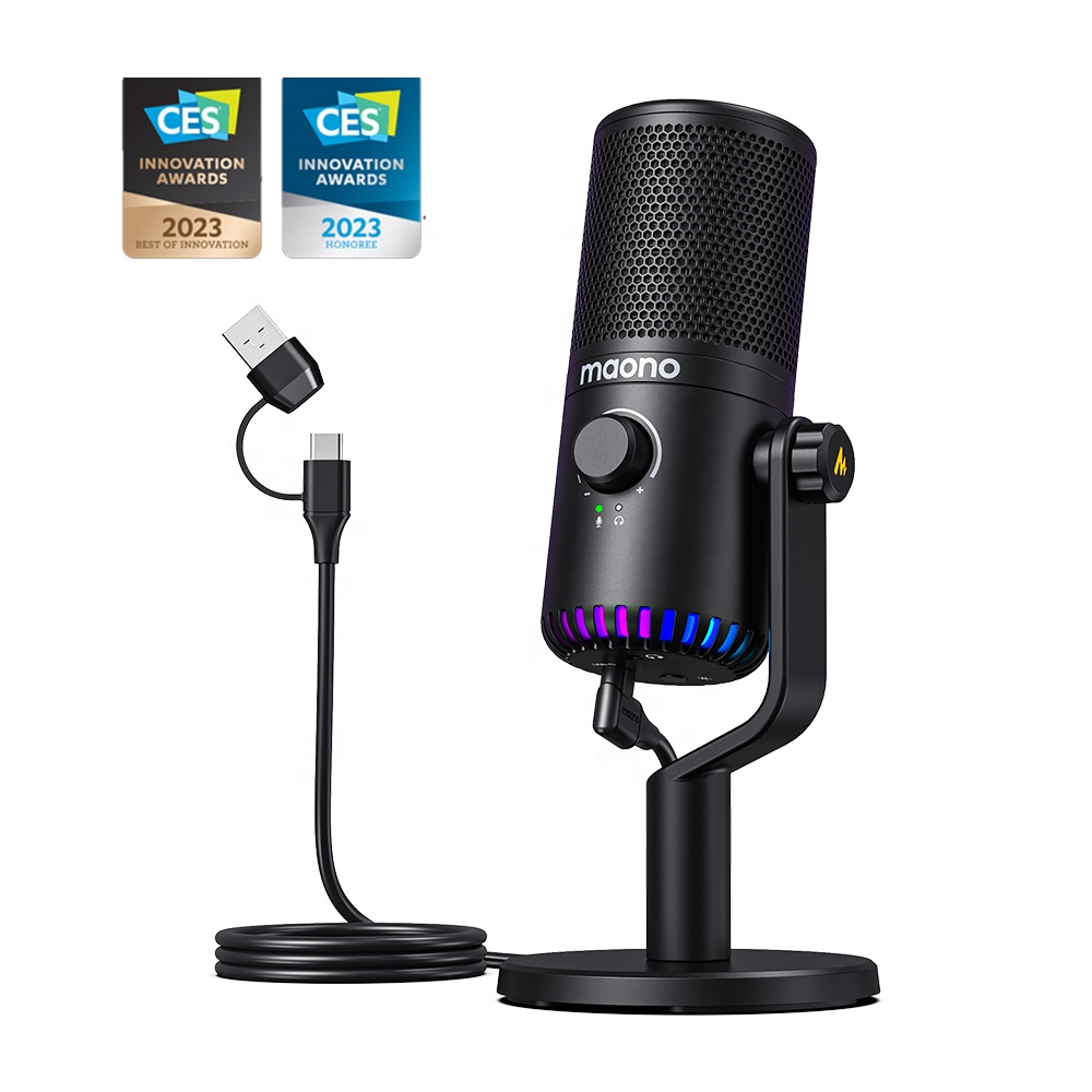 مايكروفون الألعاب Maono DM30 م - مراجعة Gaming Microphone وسعره