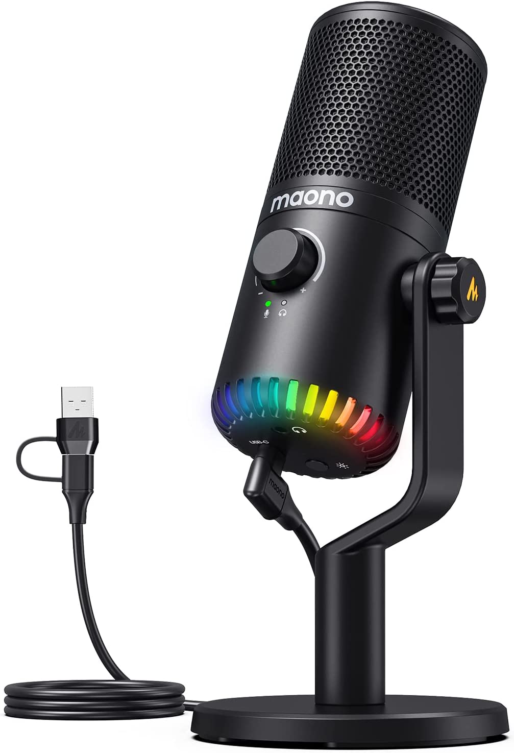 مايكروفون الألعاب Maono DM30 م - مراجعة Gaming Microphone وسعره