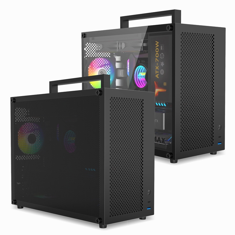 علبة كمبيوتر MAX للألعاب تدعم  - مراجعة Pc Gaming Itx وسعره