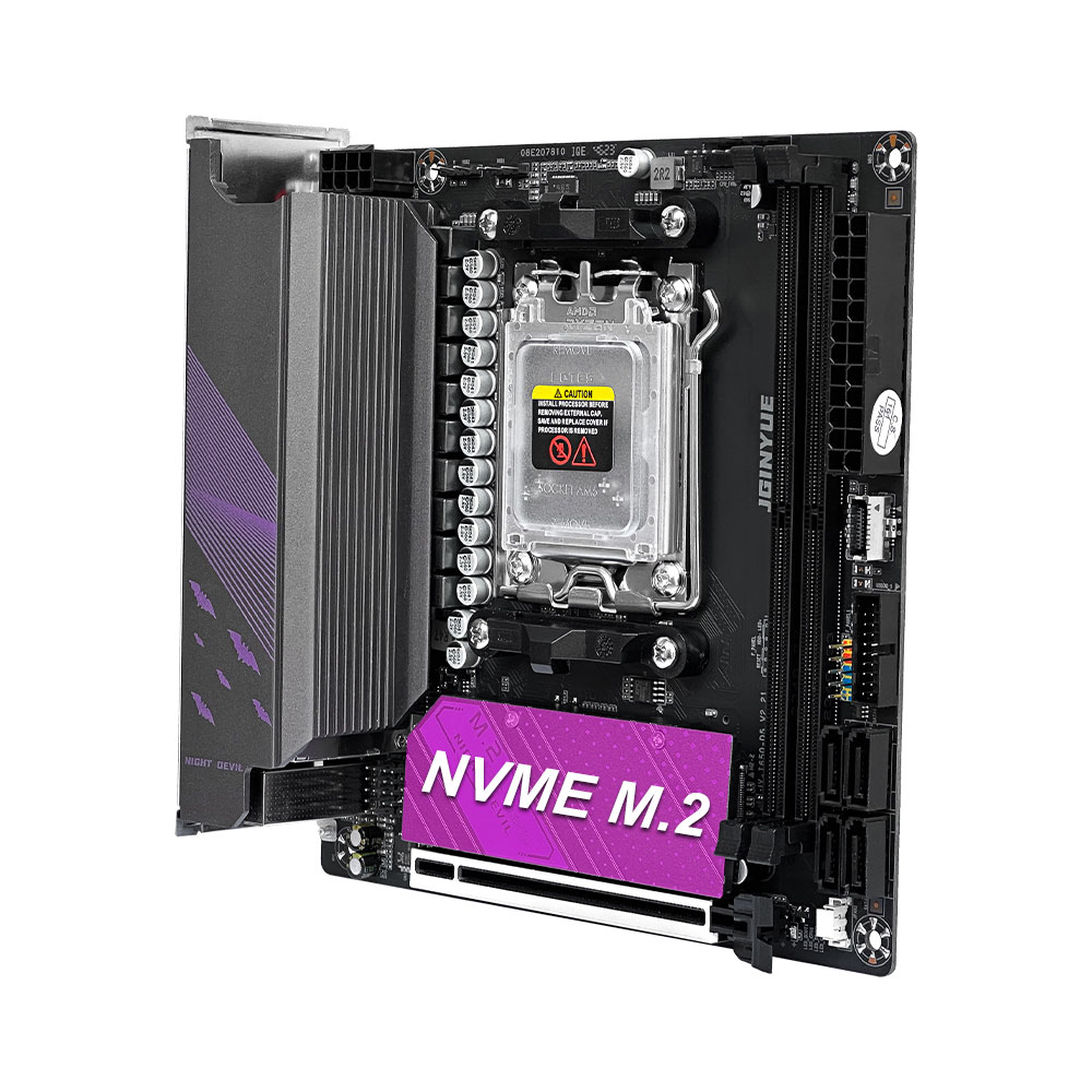 JGINYUE لوحة كمبيوتر الشيطان ا - مراجعة Pc Gaming Itx وسعره