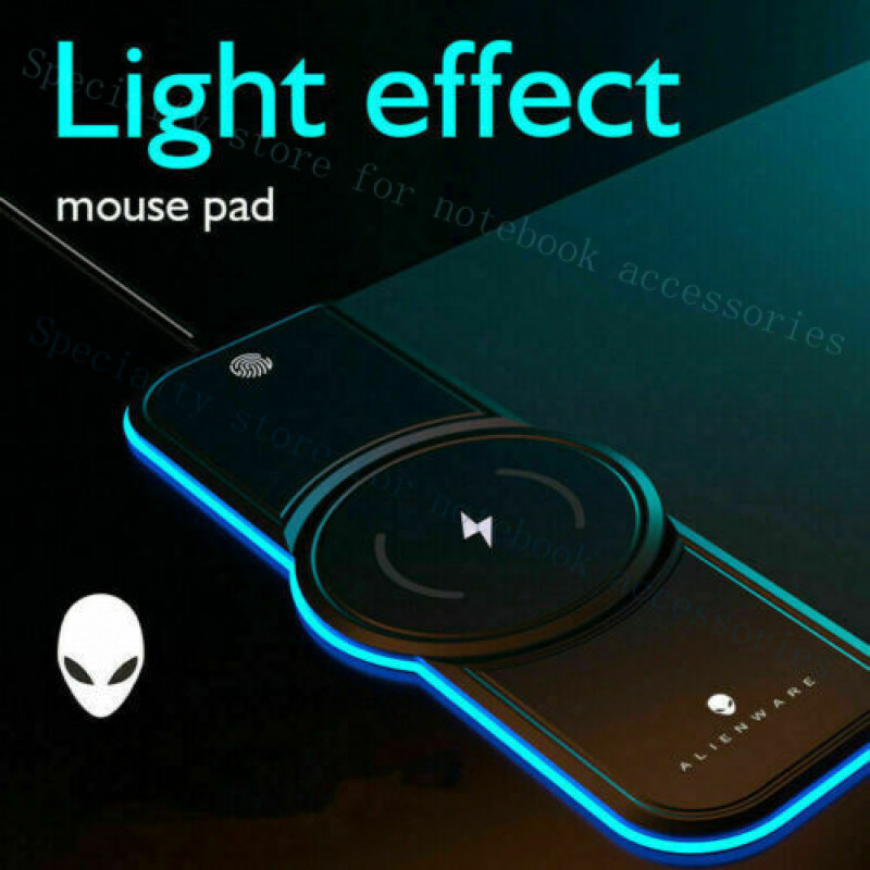A + Alienware 15W Qi شحن لاسلك - مراجعة Rgb Mousepad وسعره