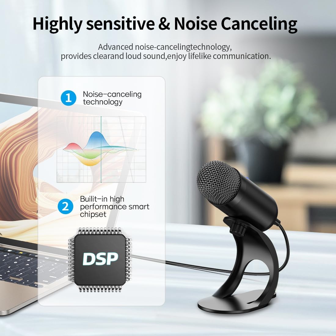 ميكروفون USB احترافي، ميكروفون - مراجعة Gaming Microphone وسعره