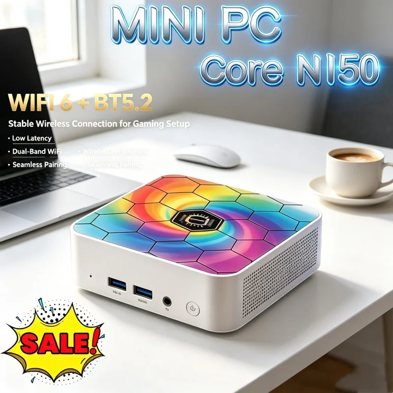 جهاز كمبيوتر صغير إنتل N150 وي - مراجعة Pc Gaming Cafe وسعره