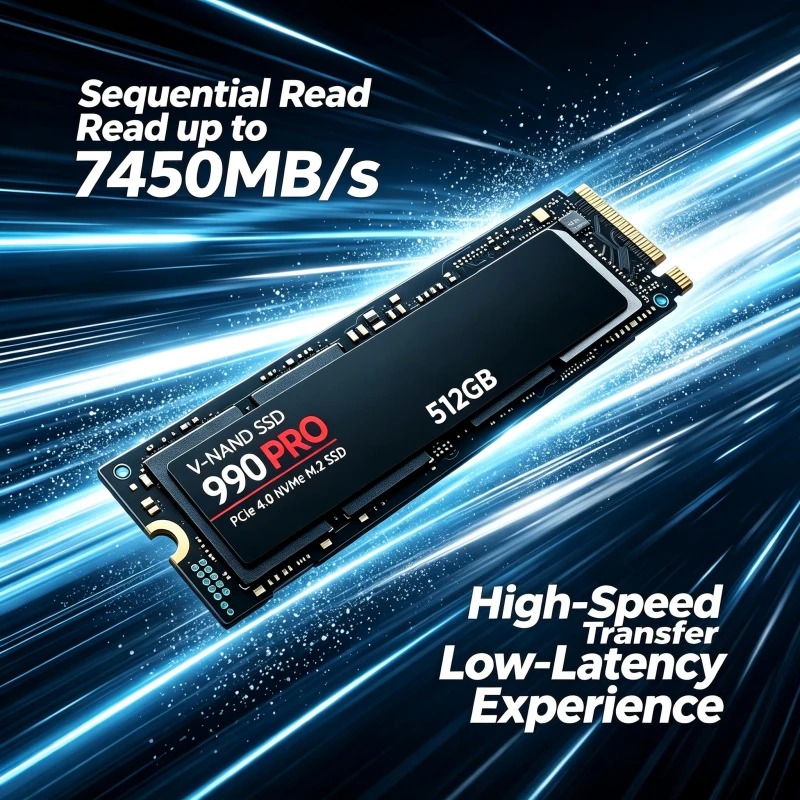 قرص SSD أصلي 990 PRO NVMe M.2  - مراجعة Pc Gaming Second وسعره