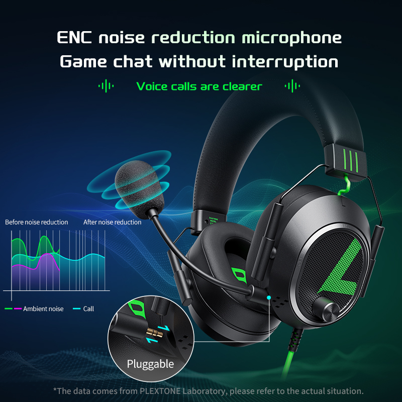 PLEXTONE G810 رائجة البيع سماع - مراجعة Gaming Microphone وسعره