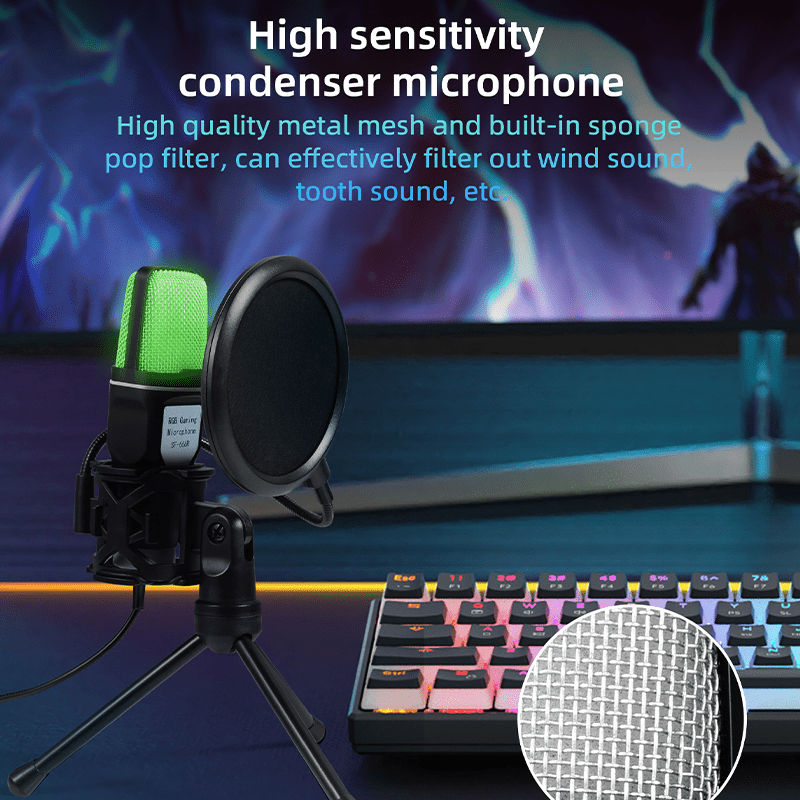 ميكروفون USB للألعاب لميكروفون - مراجعة Gaming Microphone وسعره