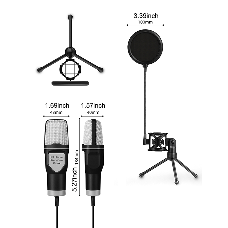 ميكروفون USB للألعاب لميكروفون - مراجعة Gaming Microphone وسعره